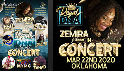 Headlining at the Royal DNA Concert
